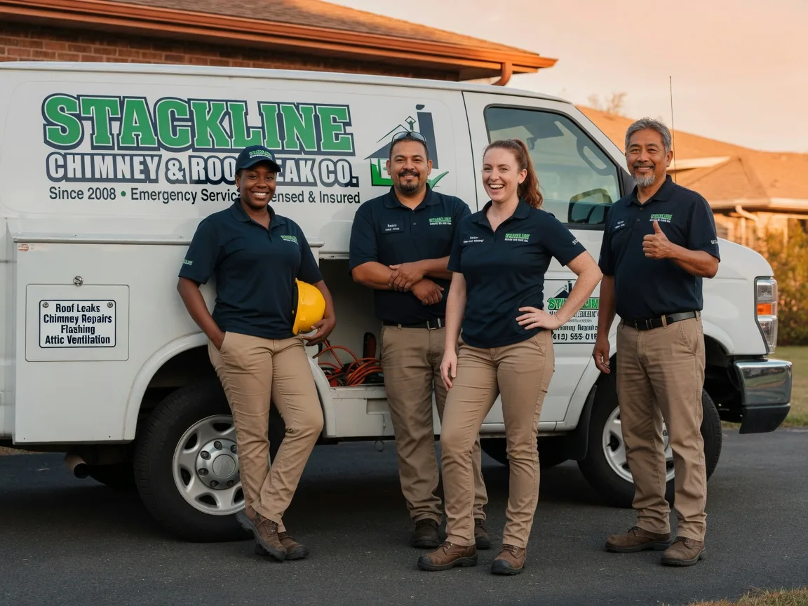 Chimney flashing repair company in Somerset, VA